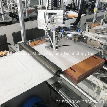 Máquina de fabricação de máscara N95 totalmente automática